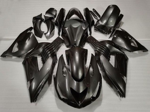 Carenagens Moto Kawasaki ZX14R 2006-2011 - Preto Brilhante