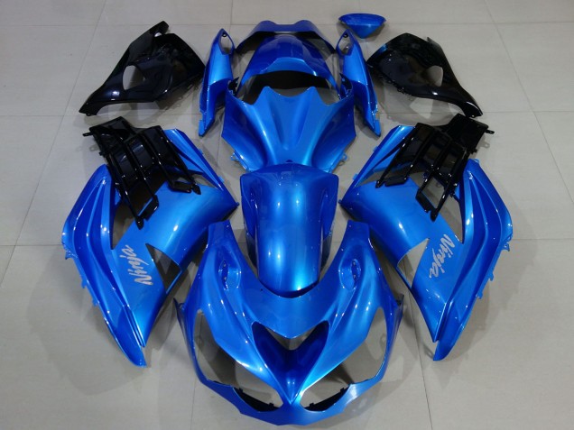 Carenagens Moto Kawasaki ZX14R 2012-2024 - Azul Preto