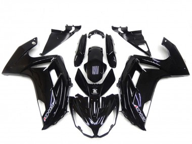 Carenagens Moto Kawasaki Ninja ER6F 2009-2011 - Preto Brilhante