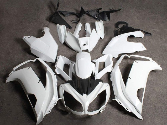Carenagens Moto Kawasaki Ninja 650R 2009-2011 - Branco