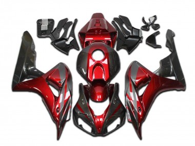 Carenagens Moto Honda CBR1000RR 2004-2005 - Vermelho Cinzento Preto Brilhante