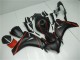 Carenagens Moto Honda CBR1000RR 2008-2011 - Preto Fosco Vermelho