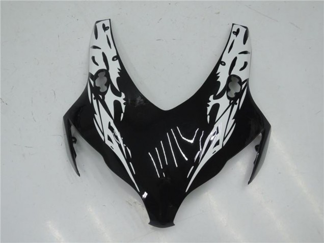 Carenagens ABS Honda CBR1000RR 2008-2011 - Branco Preto Brilhante