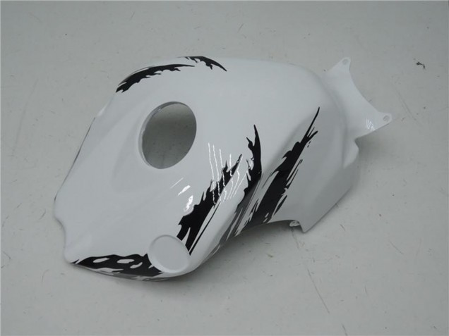 Carenagens ABS Honda CBR1000RR 2008-2011 - Branco Preto Brilhante