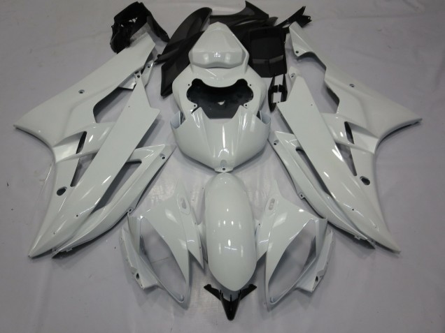 Carenagens Moto Yamaha R6 2006-2007 - Branco Brilhante