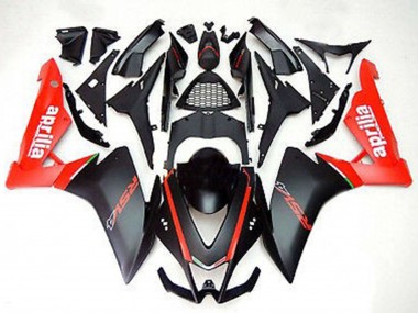Carenagens Moto Aprilia RS4 125 2012-2018 - Vermelho Preto Fosco