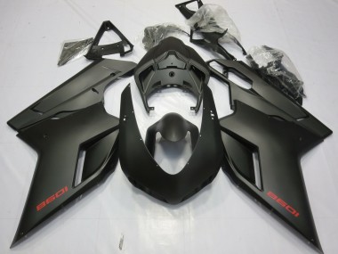 Carenagem Moto Ducati 1098 2007-2014 - Preto Fosco