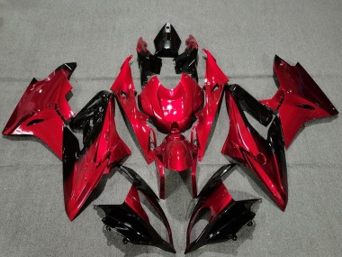 Carenagens Moto BMW S1000RR 2009-2014 - Vermelho Preto Brilhante