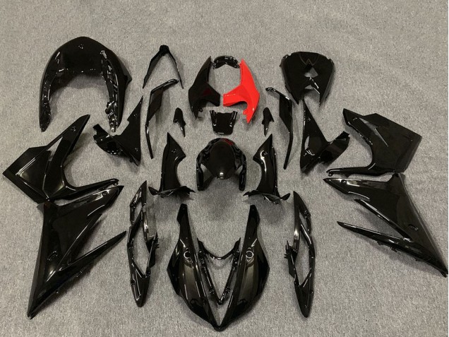 Carenagens Moto Triumph Daytona 675 2013-2016 - Preto Brilhante