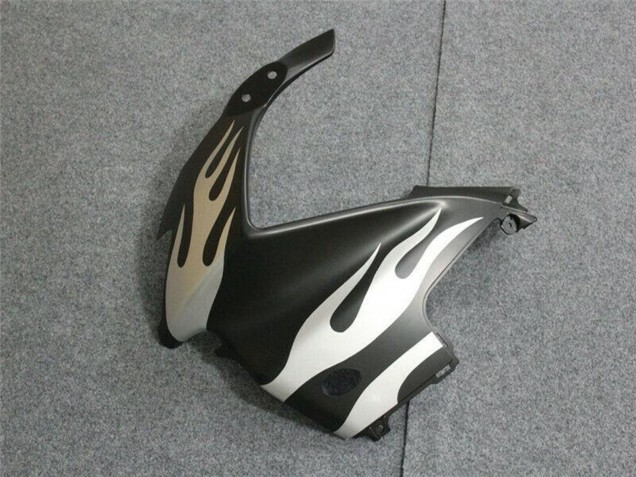 Carenagens Moto Honda CBR600 F3 1995-1996 - Branco Preto Fosco Chama