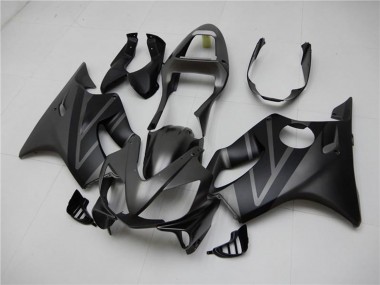 Kits Carenagem Moto Honda CBR600 F4i 2001-2003 - Preto Fosco Cinzento