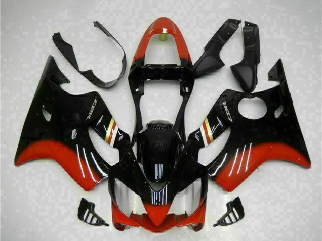 Kits Carenagem Moto Honda CBR600 F4i 2001-2003 - Vermelho Preto Brilhante
