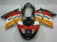 Carenagem Moto Honda CBR1100XX Blackbird 1996-2007 - Laranja Branco Vermelho Preto Brilhante Repsol