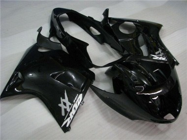 Kits Carenagem Moto Honda CBR1100XX Blackbird 1996-2007 - Preto Brilhante