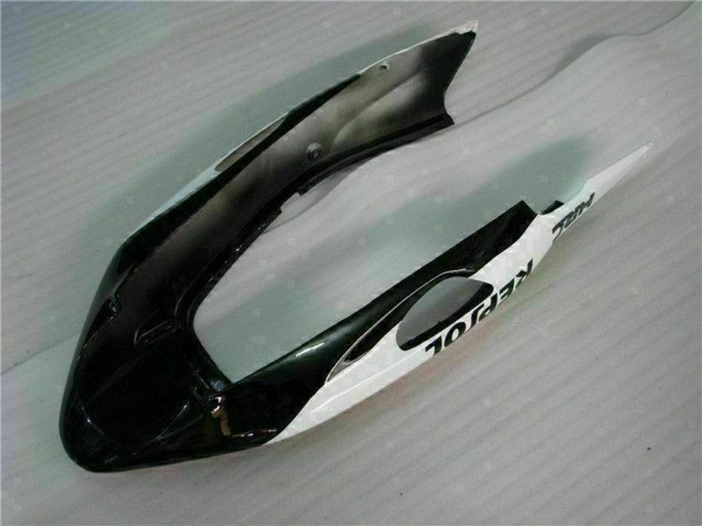 Carenagens Moto Honda CBR1100XX Blackbird 1996-2007 - Branco Preto Brilhante Repsol