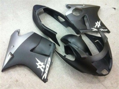 Carenagens Moto Honda CBR1100XX Blackbird 1996-2007 - Preto Fosco Prata