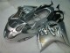 Carenagem Moto Honda CBR1100XX Blackbird 1996-2007 - Prata Preto Chama
