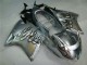 Carenagem Moto Honda CBR1100XX Blackbird 1996-2007 - Prata Preto Chama