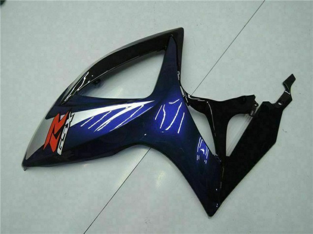 Carenagens Moto Suzuki GSXR 600/750 2006-2007 - Preto Brilhante Azul