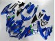 Carenagens Moto Suzuki GSXR 600/750 2008-2010 - Azul Branco Verde Preto