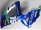 Carenagens Moto Suzuki GSXR 600/750 2008-2010 - Azul Branco Verde Preto