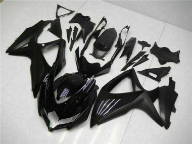 Carenagens Moto Suzuki GSXR 600/750 2008-2010 - Preto Brilhante Preto Fosco