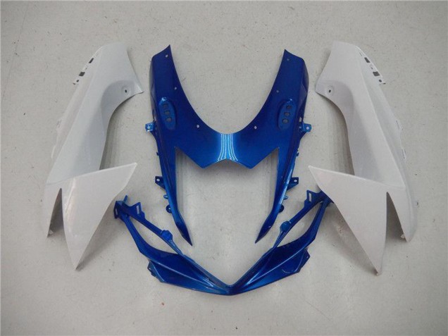 Carenagem Moto Suzuki GSXR 600/750 2011-2024 - Branco Azul Preto Vermelho