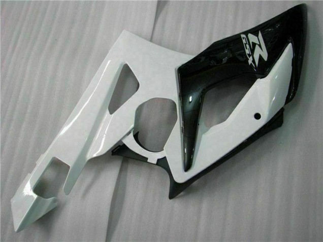 Carenagens Moto Suzuki GSXR 1000 2005-2006 - Branco Preto Brilhante
