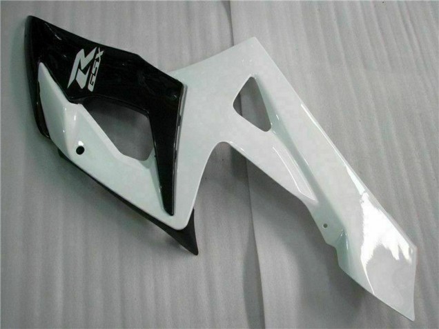 Carenagens Moto Suzuki GSXR 1000 2005-2006 - Branco Preto Brilhante