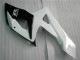 Carenagens Moto Suzuki GSXR 1000 2005-2006 - Branco Preto Brilhante