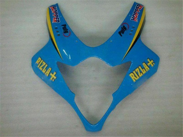 Carenagens Moto Suzuki GSXR 1000 2005-2006 - Azul Ouro Preto Rizla