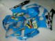 Carenagens Moto Suzuki GSXR 1000 2005-2006 - Azul Ouro Preto Rizla