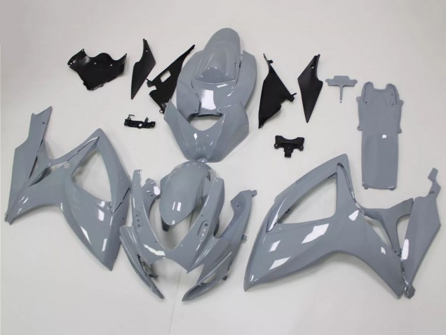Kits Carenagem Moto Suzuki GSXR 600 / GSXR 750 2006-2007 - Nardo Cinzento