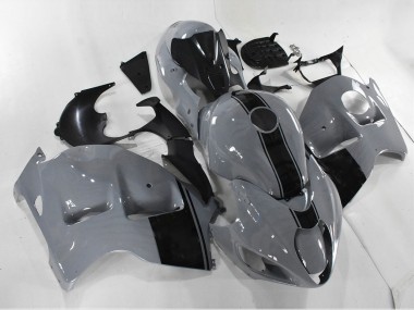 Carenagens Moto Suzuki GSXR 1300 Hayabusa 1996-2007 - Nardo Cinzento Preto No Decal