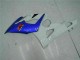 Carenagem Moto Suzuki GSXR 1000 2005-2006 - Branco Azul Preto Brilhante