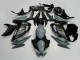 Carenagens Moto Kawasaki Ninja 650 EX650 2020-2025 - Cinzento Preto Ouro