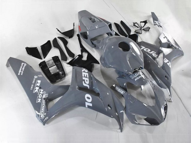 Carenagens Moto Honda CBR1000RR 2006-2007 - Nardo Cinzento Branco Repsol