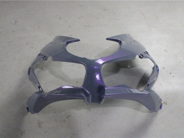 Carenagens Moto Kawasaki ZX6R 2019-2022 - Camaleão Cinzento Dazz Roxo Pérola