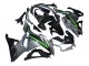 Carenagens Moto Kawasaki Ninja 500 EX500R 2024-2026 - Cinzento Verde Preto