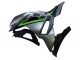 Carenagens Moto Kawasaki Ninja 500 EX500R 2024-2026 - Cinzento Verde Preto