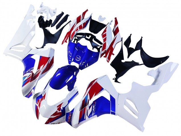 Carenagens Moto Honda CBR1000RR-R 2020-2023 - Branco Vermelho Azul
