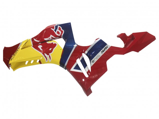Carenagens Moto Honda CBR1000RR-R 2020-2023 - Azul Amarelo Red Bull