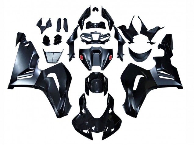 Carenagem Moto Honda CBR1000RR-R 2020-2023 - Preto Brilhante Preto Fosco