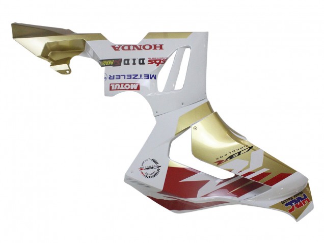 Carenagens Moto Honda CBR1000RR-R 2020-2023 - Branco Vermelho Ouro Motul HRC