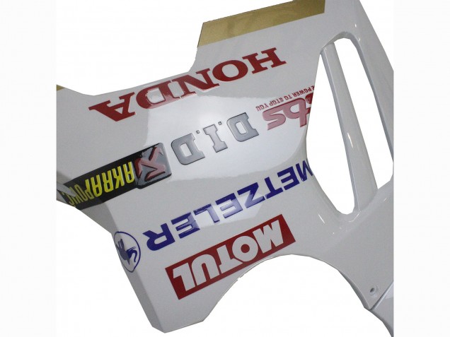 Carenagens Moto Honda CBR1000RR-R 2020-2023 - Branco Vermelho Ouro Motul HRC