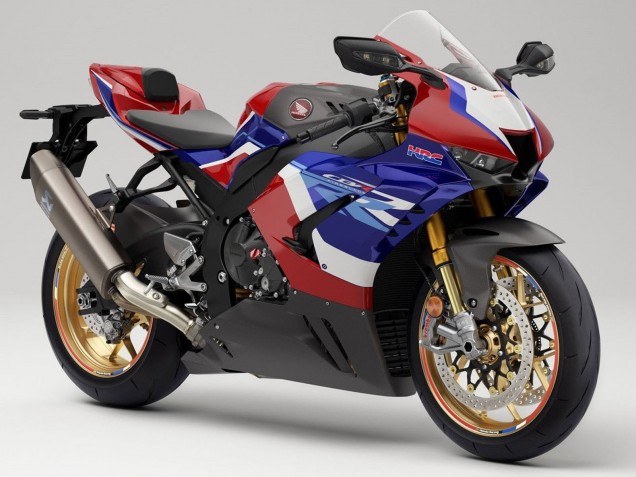 Carenagens Moto Honda CBR1000RR-R 2020-2023 - Branco Vermelho Castanho Azul HRC