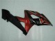 Carenagem Moto Suzuki GSXR 1000 2005-2006 - Vermelho Preto Brilhante