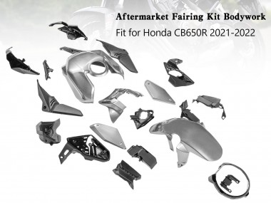 Carenagens Moto Honda CB650R 2019-2022 - Prata