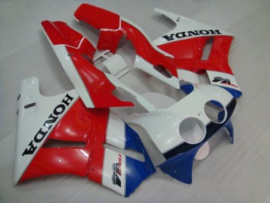 Carenagens Moto Honda VFR400R NC30 1988-1992 - Branco Vermelho Azul