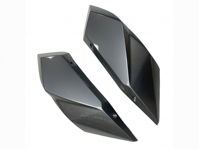 Carenagens Moto Kawasaki Ninja H2 2015-2022 - Prata Preto Fibra de Carbono